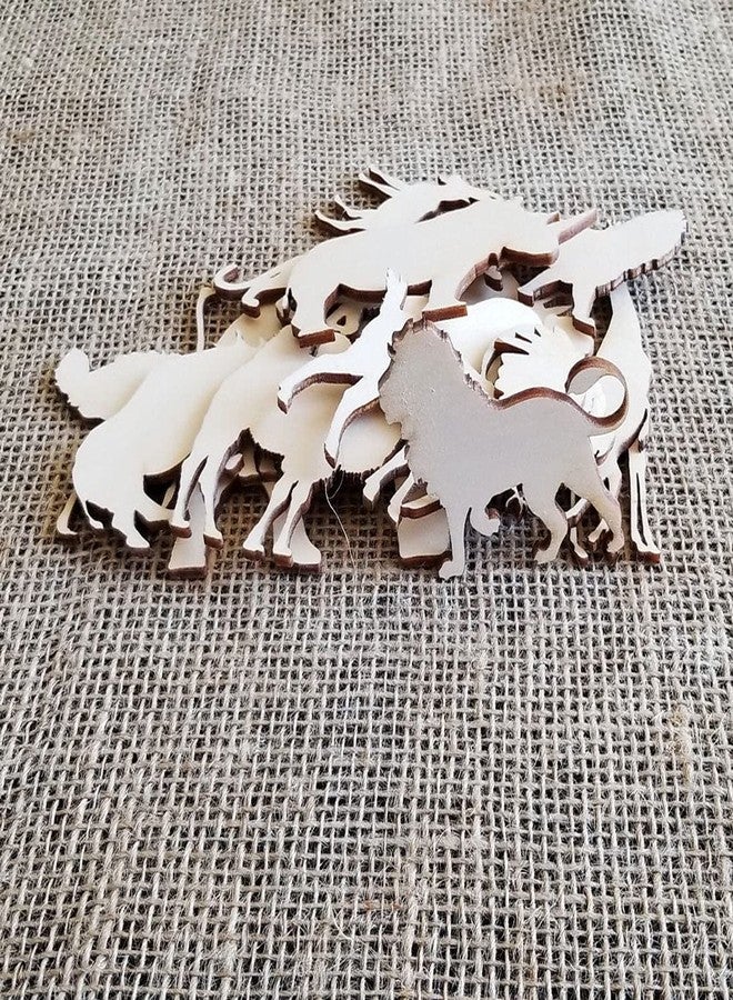 Cliths Set of 16 Tropical Animals Cutouts, Tropical Décor, Jungle Animals, Jungle Decorations, Safari Decor, Safari Baby Shower, Wooden Animal - Image 5